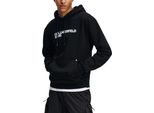Felpa Con Cappuccio Karl Lagerfeld Reg Logo Nero L Uomo Nero L