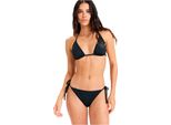 Roxy Beach Classics Tiki Tri Bikini Nero M Donna Nero M