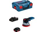 Levigatrice Rotorbitale Bosch Gex 18V-125 (1 X 5,0 Ah + GAL18V-40 + L-Boxx 136)