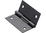 Cerniera In Acciaio Per Mobili, Hettich, L.50 X P.50 Mm, Nero