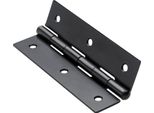 Cerniera In Acciaio Per Mobili, Hettich, L.100 X P.50 Mm, Nera