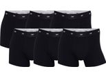 Boxer CR7 Da Uomo, Confezione Da 6 - Viscosa Di Bambù (Ottenuta Da Cellulosa Di Bambù), Boxer, Cotone Elasticizzato, Cintura Con Logo Nero Xl