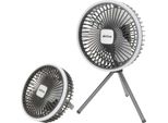 Ventilatore Attivo Multifunzionale Ø Usb-Portatile 17 Cm Argento Taglia Unica / Spina Ue 220V Argento Taglia Unica
