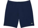 Pantaloncini In Felpa Lacoste Da Uomo - GH9860, Colore: Blu Scuro, Tessuto: Xs