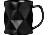 Ritzenhoff & Breker Becher Tekia, Tasse, Porzellan, Schwarz, 400 Ml, 428759