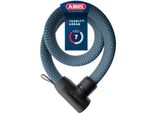 Lucchetto A Catena Abus Yarnit 4004K - Lucchetto In Tessuto Leggero Per La Sicurezza Di Biciclette Ed E-Scooter - Lucchetto Flessibile Per Biciclette Con Livello Di Sicurezza 7 - Lunghezza 110 Cm, Blu