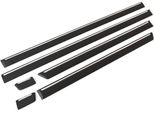 4X Modanature Porta Modanature Laterali Strisce Cromate Per Peugeot 406 1999-2004