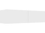 Syfax™ Mobile Porta Tv Bianco 120X30X30 Cm In Legno Multistrato