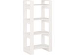 Syfax™ Libreria/Divisorio Bianco 60X35X125 Cm Legno Massello