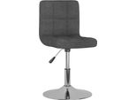 Syfax™ Sedie Da Pranzo Girevoli 6 Pz Grigio Scuro In Tessuto