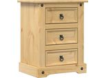 Syfax™ Comodino 53X39X66 Cm In Legno Massello Di Pino