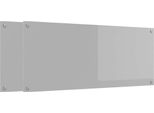 Vidaxl Alzatina Da Cucina 2 Pezzi Grigio Chiaro 120 X 50 Cm Vetro Temperato