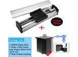 Tavola Scorrevole Cnc, Vite A Ricircolo Di Sfere SFU1605, Corsa 300 Mm, QMF90-1,5 Tutto In Uno, Sfu1605-Corsa 300 Mm