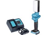 Makita Dml 816 SY1X Lampada Da Lavoro A Batteria 18 V 500 Lm Led + 1X Batteria 1,5 Ah + Caricabatteria