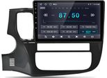 Radio Aftermarket Compatibile Con Mitsubishi Outlander 2012-2018 Carplay Android Auto Navi Bluetooth Dab+ Telecamera Posteriore 10 Pollici 64 Gb