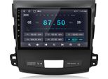 Radio Aftermarket Compatibile Con Mitsubishi Outlander Citroen C-Crosser Peugeot 4007 Carplay Android Auto Navi Bluetooth Dab+ Telecamera Posteriore 9 Pollici 64 Gb