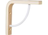 Multi Quadrato + Legno Grezzo Naturale, H.13 X P.15 Cm