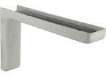 LéOnard Quadrato In Acciaio Plastificato Bianco, H.11,4 X P.18 Cm