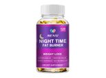 Night Time Fat Burner (120 Capsule) Integratori Alimentari, Peso, Sonno, Metabolismo, Soppressori Dell'appetito