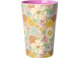 Rice Melamina Tazza Grande - Flower Power Colorata 400 Ml