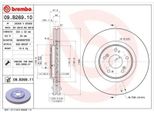 2X Disco Freno Brembo 09.B269.11 Per Honda Accord Viii (Cu) Accord Viii Estate