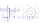 2X Disco Freno Delphi BG3673 Per Audi A4 Avant (8ED B7) A4 Avant (8E5 B6)
