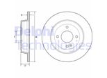 2X Disco Freno Delphi BG4564 Per Hyundai I20 Hatchback (Gb Ib) 44Mm 262Mm