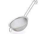 De Buyer Setaccio In Acciaio Inossidabile 16 Cm - Setaccio Professionale Da Cucina Per Farina, Zucchero, Cacao - Con Gancio E Manico
