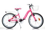 Dino Fahrräder Mädchen Fahrrad 204R rosa 20 2022
