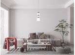 Lampada A Sospensione Led 15W Evans PND-94981V-3B-GD Italux