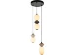 Lampada A Sospensione Led 19W Balos PND-94921-4R-BK Italux