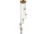 Italux Taraso Lampada A Sospensione A 3 Luci Oro E14