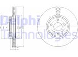 2X Disco Freno Delphi BG4080C Per Audi A4 Avant (8K5 B8) Q5 (8RB) 52 4Mm 320Mm