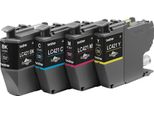 Brother LC421 - Confezione Da 4 Pezzi - Nero, Giallo, Ciano, Magenta - Originale - Cartuccia D'inchiostro - Per Brother DCP-J1140DW, MFC-J1010