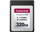 Scheda Cfexpress Transcend 320 Gb CFE860 TS320GCFE860