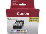 Canon PGI-580/CLI-581 Pgbk/C/M/Y/Bk Multipack