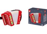 Janod Fisarmonica Giocattolo - Gioia - Rosso - Strumento Musicale Per Bambini