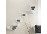 Set Parete Bianco/Grigio