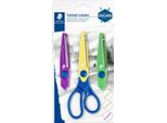 10X Noris 965-S BK-C Konturenschere Design Journey Set B