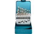 Set Di Punte Per Metallo Makita Hss-G 19 Pezzi D-54025