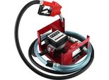 Pompa Elettrica Di Trasferimento Del Carburante, Portata 40 L/Min, Velocità 2800 Giri/Min, Flussometro Max 30 M
