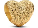 Pandora Moments Charm Mini Heart Texture Placcato Oro 764000C00