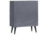 The Living Store Credenza In Legno Massiccio Di Mango 60 X 30 X 76 Cm