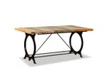 Syfax™ Tavolo Da Pranzo In Legno Massello Di Recupero 180 Cm