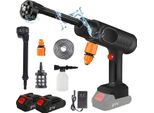 Lavaggio Auto, Design Cordless, Funzionalità 6 In 1, Batteria * 2, Elettrico, Batteria * 2, Elettrico