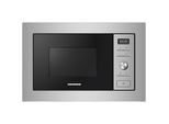 Heinner HMW-MDBI28GDIX Microonde Da Incasso 28 L, 900 W, Grill 1000 W, Scongelamento, Acciaio Inossidabile