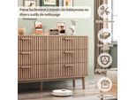Cassettiera A 6 Cassetti In Legno Naturale, Design Moderno E Minimalista, Grande Capacità Di Stoccaggio, Struttura Robusta E Stabile Per La Camera Da Letto O Il Soggiorno