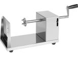 Tagliapatate A Spirale, Funzionamento Manuale, Acciaio Inox Resistente, Argento