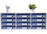 Organizer Per Corrispondenza, Design A 12 Scomparti, Funzionalità A 4 Livelli, Bianco