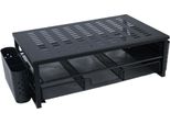 Supporto Per Monitor, Design Ergonomico, Elegante Organizer, Nero